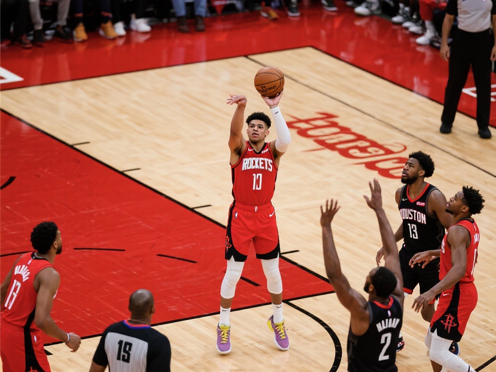 在篮球比赛中，关键时刻的得分往往能点燃全