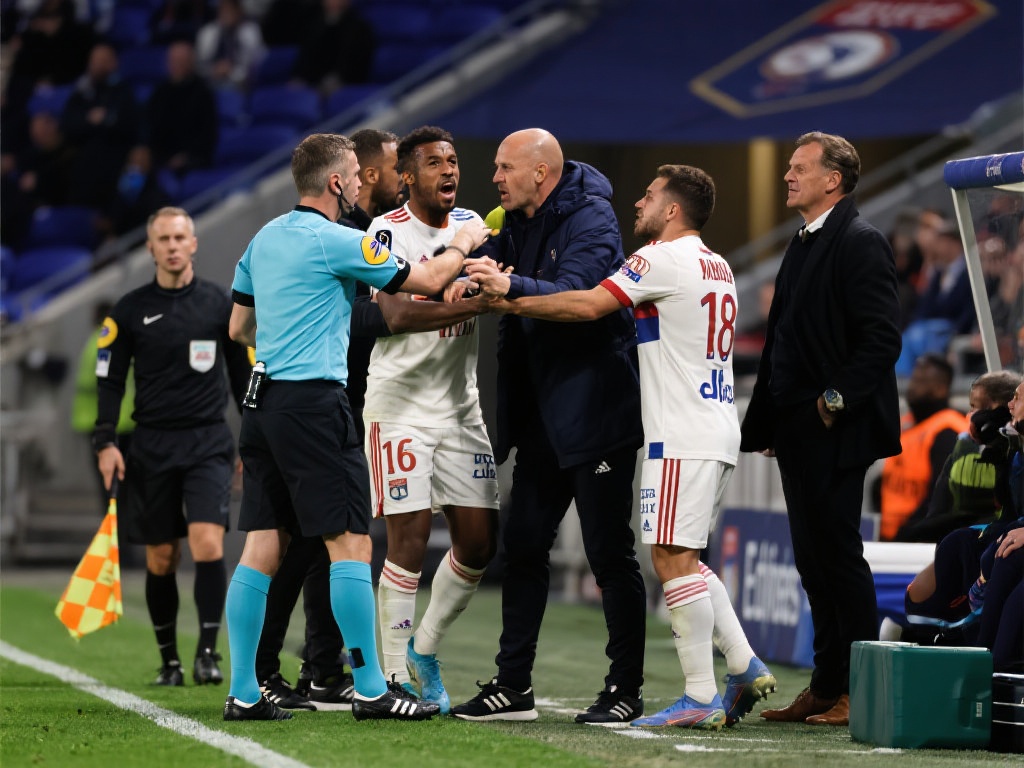 里昂主帅丰塞卡因与裁判争执遭重罚:禁赛9个月! 以英超为例,他们近年来推行了严格的场边行