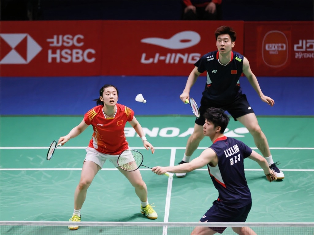 在双打项目中，中国队的女双组合陈清晨/贾