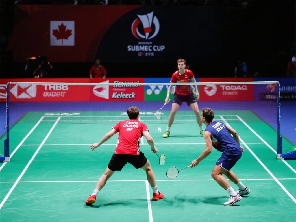 在羽毛球爱好者的热切期待中，苏迪曼杯小组